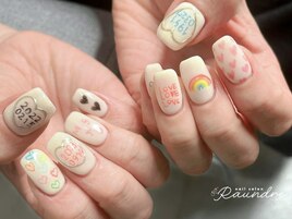 お絵描きネイル