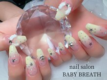 ベイビーブレス(BABY BREATH)/持ち込み☆春カラーネイル