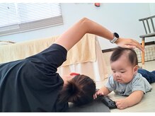 リノ(lino)の雰囲気（離れられないお子様は近くで施術することもできます）
