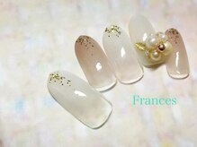 フランセス(Frances)/立体パールネイル