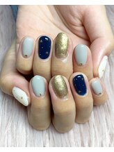 インプレス 鶴見店(Impress)/星スタッズネイル