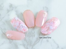 ネイルサロン ソウ 心斎橋店(Nail Salon Sou)/フラワーネイル