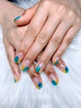 アムルーズ(Amoureuse)/ニュアンスクリアネイル♪