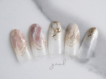 ワイネイル(Y.nail)/きれいめニュアンスデザイン