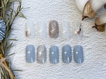 アイミーモア 国立店(aimer more)/大人シンプル冬ネイル☆