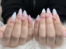 ジュリネイルスタジオ(Julli Nail Studio)/アートネイル、春ネイル