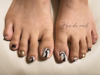 ハウリオネイル(Hau'oli nail)の写真/素足になる季節は、足元まで抜かりなくおしゃれを楽しむのが大人女子の新常識！ハンドができない方にも◎