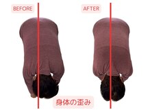 浜町しあわせ整体院/身体の歪み