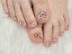 ランド ネイル 博多(LAND)の写真/【ミラー/マグネット/フラッシュetc.】足元もかわいくアップデート!《LAND-NAIL》はフットメニューも充実☆