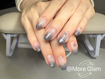 モアグラム 渋谷道玄坂店(More Glam)/ラメグラデーション