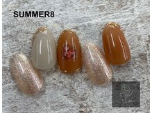 ベーシック ネイルウィザードアカデミー 麻布十番店(Basic×NailWizardAcademy)/【定額Season】SUMMERデザイン
