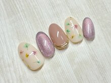 エストリブレ(estLivre)/押し花ネイル