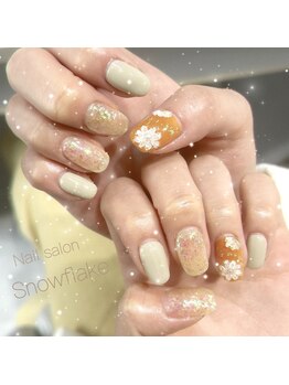 スノーフレーク(Snowflake)/定額デザイン/8000円