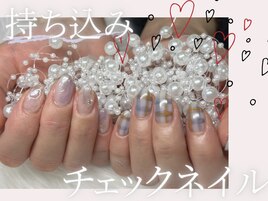 秋冬おすすめチェックネイル