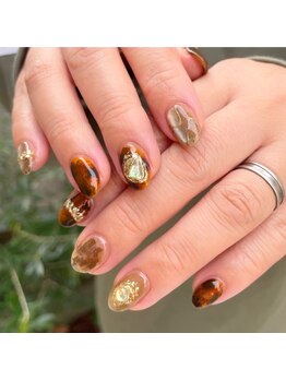 べっ甲アートネイル