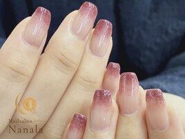 マグネットラメグラデーション