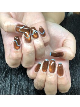 ヘレンネイル(HELEN NAIL)の写真/【初回オフ無料】シンプル系アートから個性派ニュアンスアートまで幅広いデザインをご用意♪
