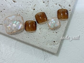 アネラネイル(anela nail)/2026夏フットネイル/7,880円