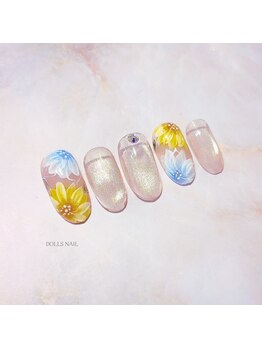 ドールズ ネイル(DOLLS NAIL)/8月¥8,400定額メニュー