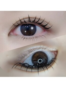 いやされサロン フー(fuu+)の写真/【似合わせ×しっかり立ち上げで理想の目元へ】メイクが劇的に楽になる♪圧倒的な持ちの良さで美まつげに♪