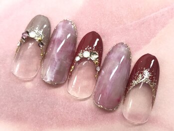 ネイルサロン マハロ(Nail salon MaHaLo)/新規付替オフ込☆ハンド¥7950