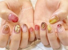 ネイルアンドアイラッシュ ボネール 銀座店(lash Bounail)/水滴　うるうる　ニュアンス