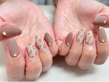 キュアネイル 京成津田沼店(Cure Nail)/レオパードネイル