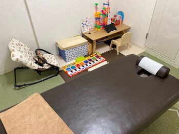 だいち鍼灸接骨院 札幌中の島店の写真/【中の島駅徒歩２分】＼お子さま同伴可◎キッズスペース有／産後骨盤矯正60分￥2980[産後1か月～]