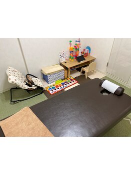 お子様同伴OKのサロン