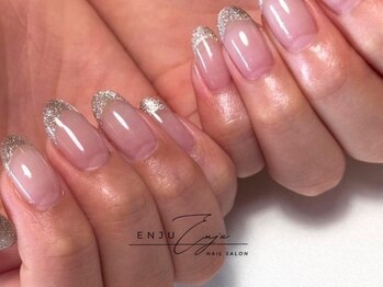 エンジュ(enju)の写真/「ぷるん＊ちゅるん＊」が叶う美フォルムと持続性の高い艶。爪を健康的に保つためのフィルイン特化サロン◎