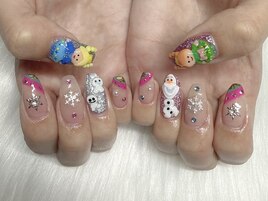 キャラクターネイル