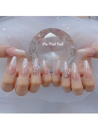 バタフライオーロラシアーネイル