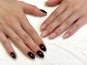 ティンク 大船店(Tink)/シンプルアシメネイル