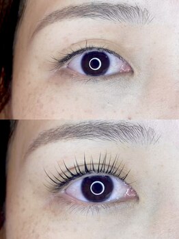 ダーム ド ローズ(Dame de rose)/【まぶたが上がるまつ毛パーマ】