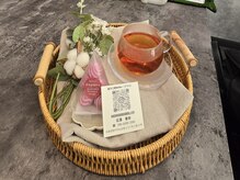 ととのえる。の雰囲気（美味しい紅茶と小さなお菓子をご用意しております。）