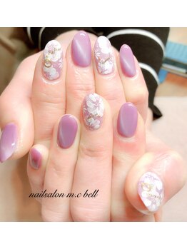 エムシーベル(m.c bell)/春フラワーネイル