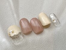 カラ ネイル 中津店(calla nail)/ひつじさん×ドット