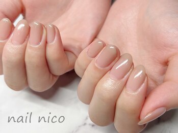 ネイルニコ(nail nico)/ヌーディカラー
