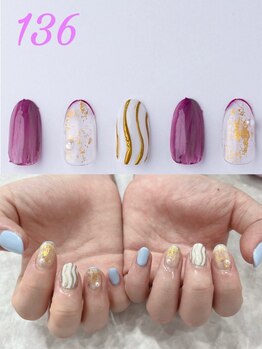 はあとねいる 神戸トアロード店/ハンドデザインNo.136