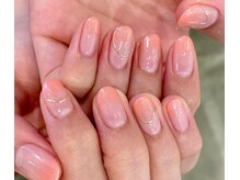 ビューティービースト フォー ネイルアンドアイラッシュ 松浜店(beauty:beast)/サーモンピンク☆