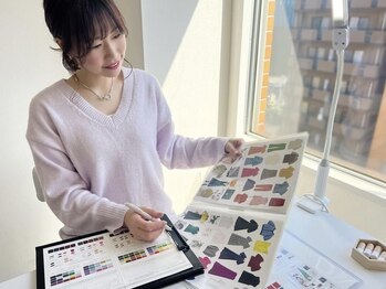 ベベル 千葉店(be bell)の写真/【似合うを知って理想の自分に◎】ファッション、コスメ、メイクなどのお悩みをトータル診断で解決します♪