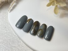 スパイス ネイルズ アンド スパ 玉川高島屋SC店(SPICE NAILS&SPA)/basicアート¥11000