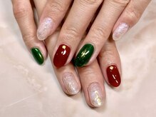 プリモ(PRIMO)/クリスマスネイルデザイン