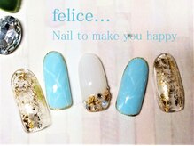 ネイルサロン フェリーチェ(felice)/【定額ネイル】¥7980