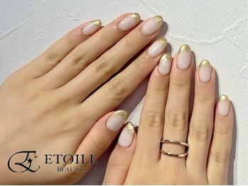 エトワールビューティー(ETOILE BEAUTY)/フレンチミラーネイル