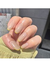 シーアンドネイルズ(C&NAILS)/細フレンチ