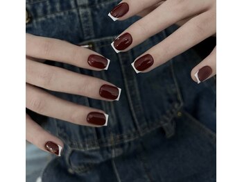 クイーンズビューティーサロン 新宿本店(Queen's beauty salon)/ケア込みフレンチ　カラー追加