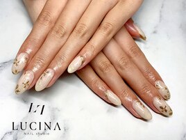 H-423大人上品フラワーネイル