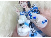 エミュレ(emure.)/推しうさぎちゃんネイル