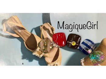 ネイルサロン マジックガール(Nail Salon MagiqueGirl)/【フットアート2本】